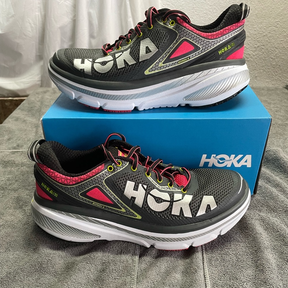 Hoka One One Bondi 4 Women’s Running Shoe. *New Without Tags*. Size W 9.5